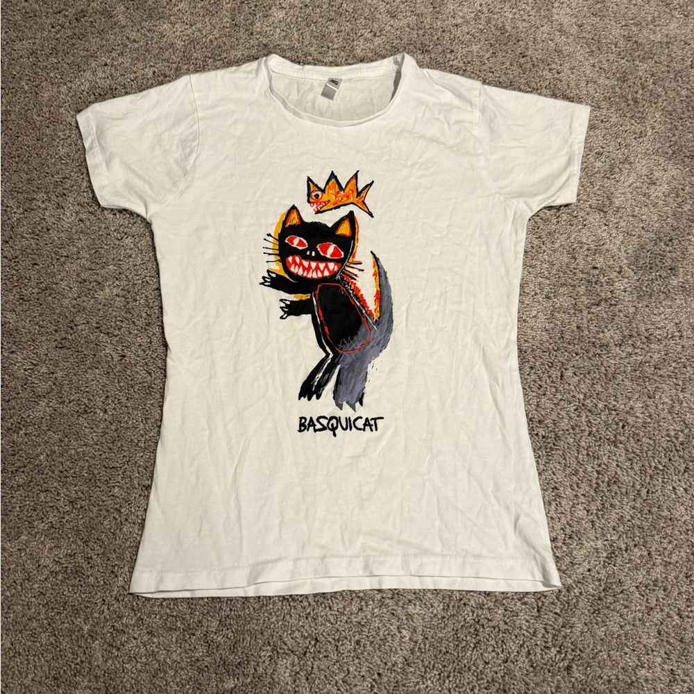 White Graphic Tee - Short Sleeve